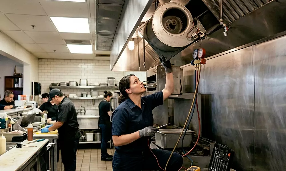 Commercial Exhaust Fan Repair in Chelmsford, MA