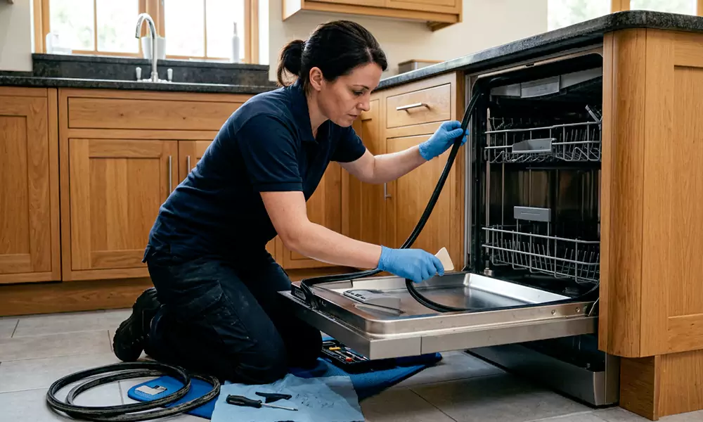 Dishwasher Door Gasket Replacement in Chelmsford, MA