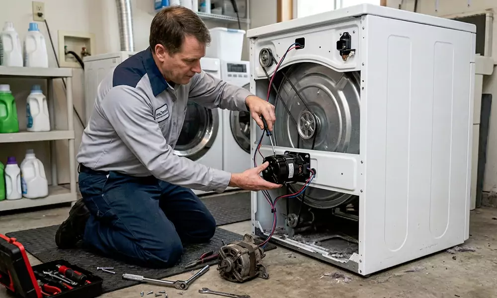 Dryer Motor Replacement in Chelmsford, MA