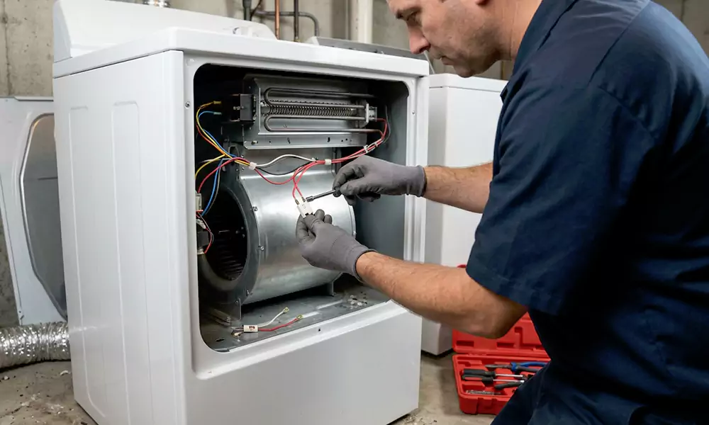 Dryer Thermal Fuse Replacement in Chelmsford, MA