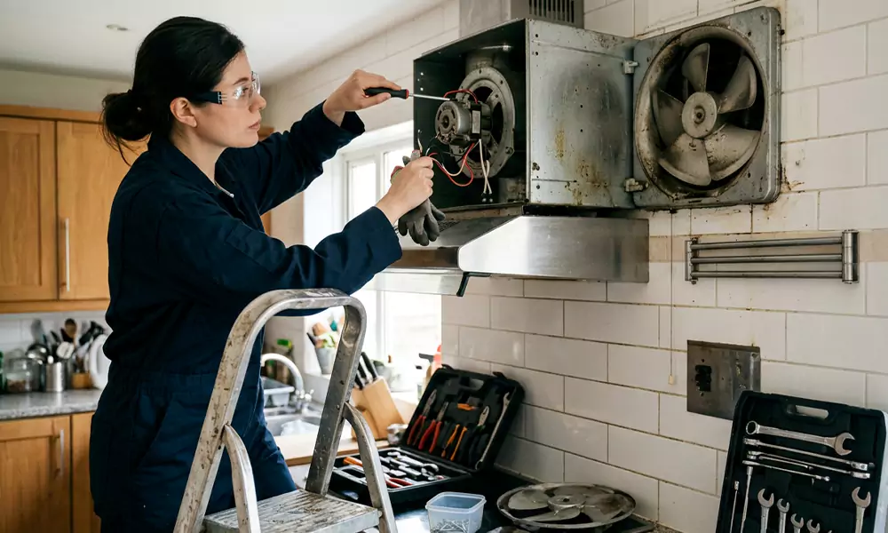 Exhaust Fan Repair in Chelmsford, MA