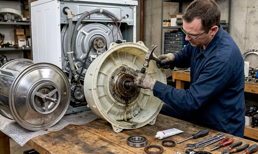 Washer Bearing Replacement in Chelmsford, MA
