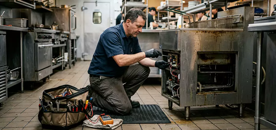 Industrial Fryer Thermostat Repair in Chelmsford