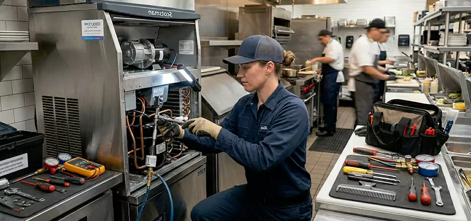 Commercial Ice Machine Maintenance in Chelmsford