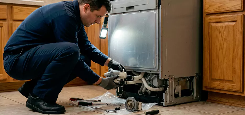 Dishwasher Drain Hose Repair in Chelmsford