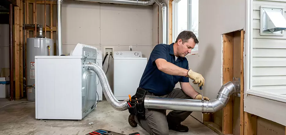 Recessed Dryer Vent Installation Chelmsford