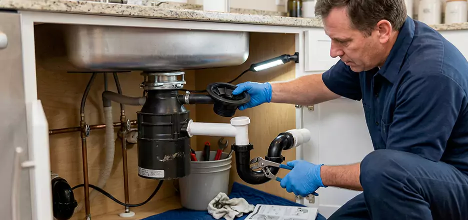 Garbage Disposal Splash Guard and Trap Installation in Chelmsford