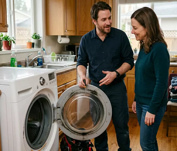 Why Chelmsford, MA Homeowners Choose Chelmsford Appliance Pro for Washer Door Seal Replacement?